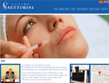 Tablet Screenshot of centrosettimini.com.ar